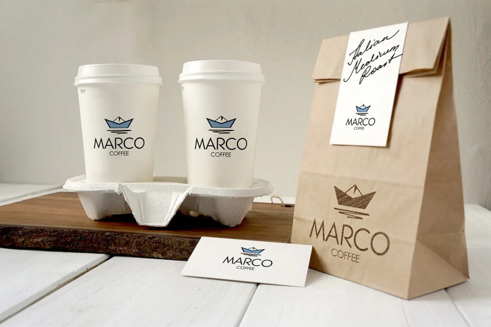 Разработка айдентики Marco Coffee - изображение 2