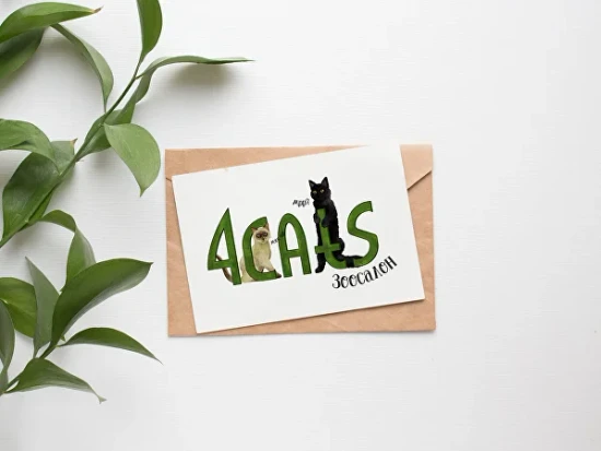 Разработка айдентики 4cats