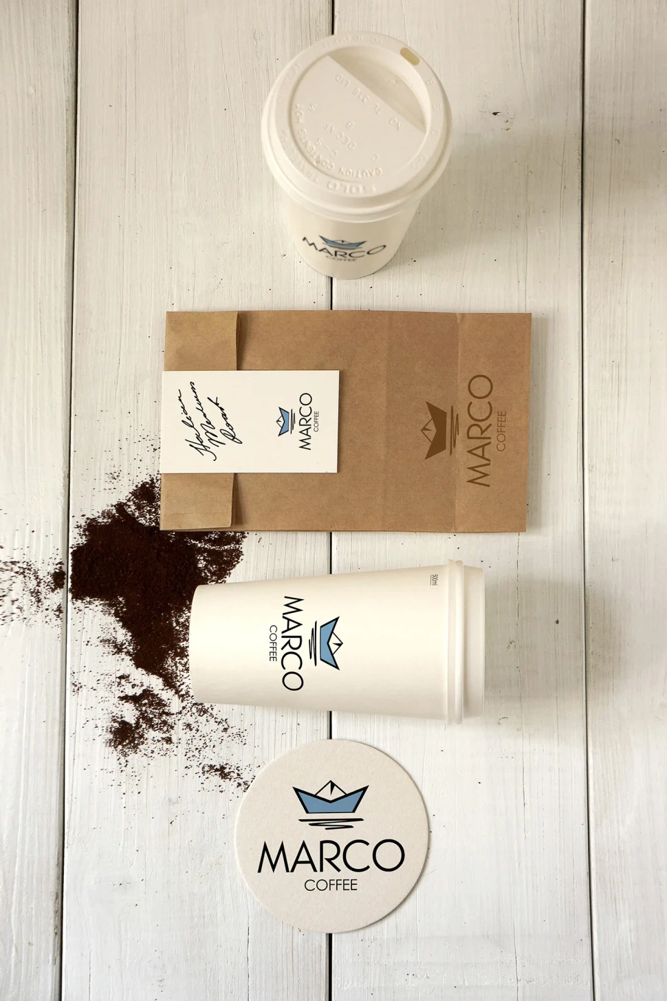 Разработка айдентики Marco Coffee - изображение 1